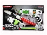 OBL723548 - Space with telescopic light stick with belt glasses
