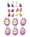 OBL724245 - High-grade double-sided color design blister plastic solid color Ma Baoli 6 color mixed with sticker