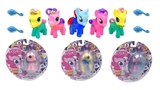 OBL724247 - High-grade double-sided color design blister evade glue colour Ma Baoli 4 colors mixed with horse co