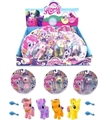 OBL724252 - High-grade double-sided color design blister evade glue Ma Baoli 4 color mixed with horse combs 12 P