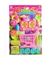 OBL724683 - Cartoon shopping cart with tableware