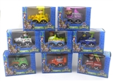 OBL725646 - Eight forest edition dog back blocks car 1 PCS/box