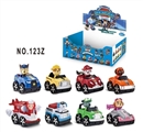 OBL725649 - Version 8 car dog back blocks car 8 PCS/box