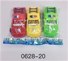 OBL726114 - Solid color inertia police cars
