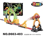OBL726164 - Eight fire speed back to luminous railcar 22 PCS