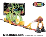 OBL726166 - Eight fire speed back to luminous railcar 27 PCS