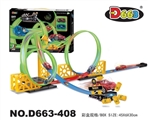 OBL726169 - Oil drum speed noctilucent boomerang railcar 32 PCS