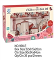 OBL726250 - High pot of coffee set of red hibiscus