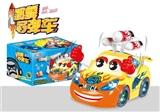 OBL726725 - 3 d light rocket car