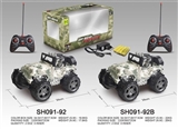 OBL727308 - Digital watermarking and four-way remote camouflage jeep
