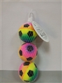 OBL727516 - 6.3CM 炫彩PU足球套三