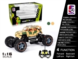 OBL727918 - 1:16 jeep camouflage climbing car (not package)