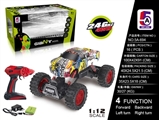 OBL727933 - 1:12 ford pickup 2.4 G graffiti climbing car (bag)