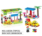 OBL728038 - 欢乐庄园环保ABS积木(70PCS)