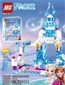 OBL728224 - 180+pcs爱莎的魔法冰雪城堡公主积木