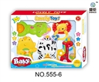 OBL728505 - Seahorses, lion, frog, giraffe, music kitten (multi-color combination)