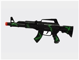 OBL728779 - Camouflage green flint gun