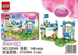 OBL728838 - 146+PCS女孩系列拼装积木（莎拉，圆了一个秋千梦）