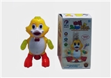 OBL728971 - Electric dancing duck (with music. Light. Rotate 360 °