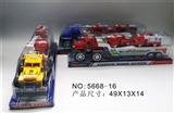 OBL729332 - Inertial car pulled two fire engines