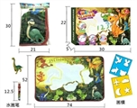 OBL729445 - Dinosaur water canvas (large)