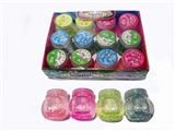 OBL729591 - Box 12 zhuang pumpkin bottle sequins crystal mud