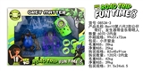 OBL729684 - BEN10第八代2款公仔带灯,发射器带灯带音乐带明人