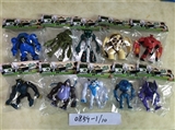 OBL729760 - BEN10公仔带灯   10款混装