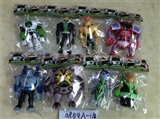 OBL729764 - BEN10公仔带投影   8款混装