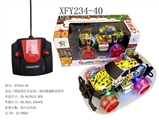 OBL729787 - Graffiti porsche off-road vehicle (wheel package not electric)
