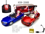 OBL729836 - 1:16 four-way remote control car Benz simulation (bright) (USB charging) with Eva