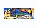 OBL730055 - Inertial drag belt ejection head car (yellow, blue)