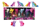 OBL730376 - 6 latest evade glue fruit Ma Baoli dinosaurs with two suction bottles and horse comb mirror with PVC