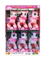 OBL730377 - High-grade PVC box of six super-sized evade glue Ma Baoli horse with music and seven color lantern s