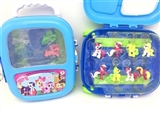 OBL730381 - High quality six plastic Ma Baoli mixed with P cover plastic hand box
