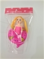 OBL731308 - Solid body double horse three inch mermaid dispensing clothes add life buoy