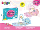 OBL731437 - Pedal instrument (small animals) 2 blue/pink color