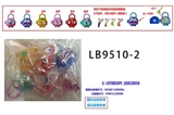 OBL732024 - 2寸星星锁公仔+配件OPP袋装6款一大包动漫装（1款）