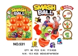 OBL732264 - Smashers 插卡爆裂球摔摔球怪兽6个公仔