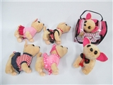 OBL732281 - Electric music fluffy dog