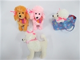 OBL732282 - Electric music plush poodle