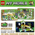 OBL732380 - 新版我的世界之灯光森林树屋385+PCS