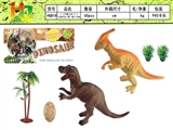 OBL732408 - 11.5寸暴王龙+11.5寸副栉龙+1大树+2草+1蛋