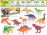 OBL732414 - 6寸恐龙4只+4寸实身恐龙6只