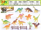 OBL732419 - 2寸恐龙12只+2围栏+1椰树