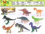 OBL732437 - 4寸恐龙4只+5.5寸恐龙4只
