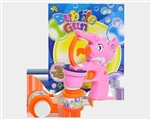 OBL732776 - In solid color bubble painting double lamp double bubble gun Music 2 water