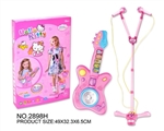OBL732873 - A large electric guitar Double microphone combination (Hello Kitty)