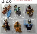 OBL732917 - 2.7-3寸虚拟世界公仔+配件单只OPP袋装