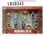 OBL732959 - 2.5-3.2寸虚拟世界随机组合公仔9只+配件5个盒装
